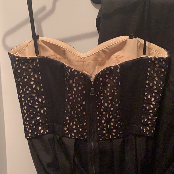 high low dress with bustier - Picture 3 of 3